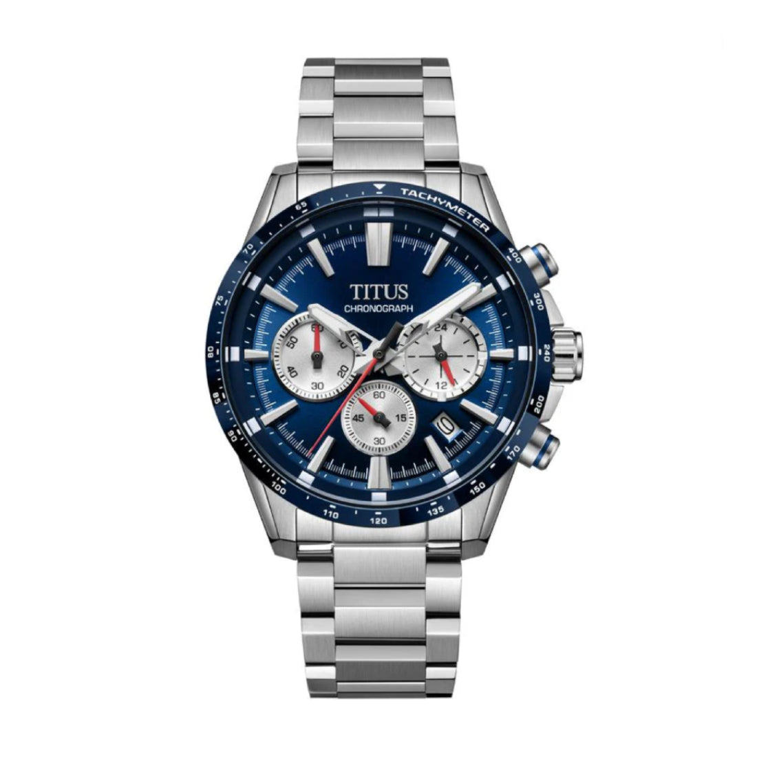 [MEN] Saber Chronograph Quartz Stainless Steel Watch [W06-03401-003]