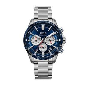 [MEN] Saber Chronograph Quartz Stainless Steel Watch [W06-03401-003]