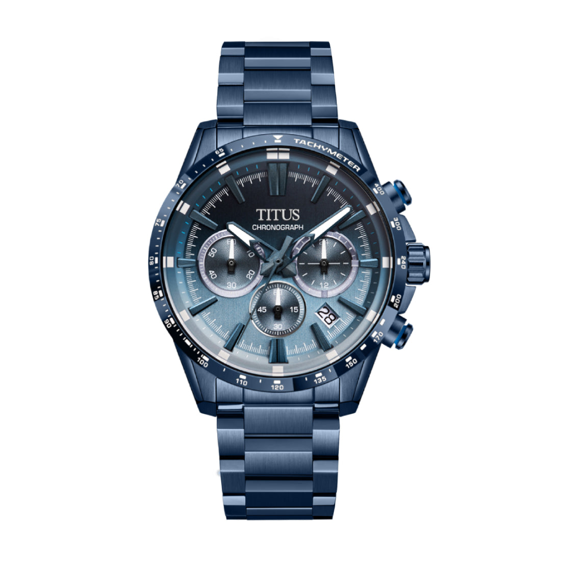 [MEN] Saber Chronograph Quartz Stainless Steel Watch [W06-03401-005]