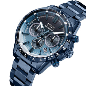 [MEN] Saber Chronograph Quartz Stainless Steel Watch [W06-03401-005]