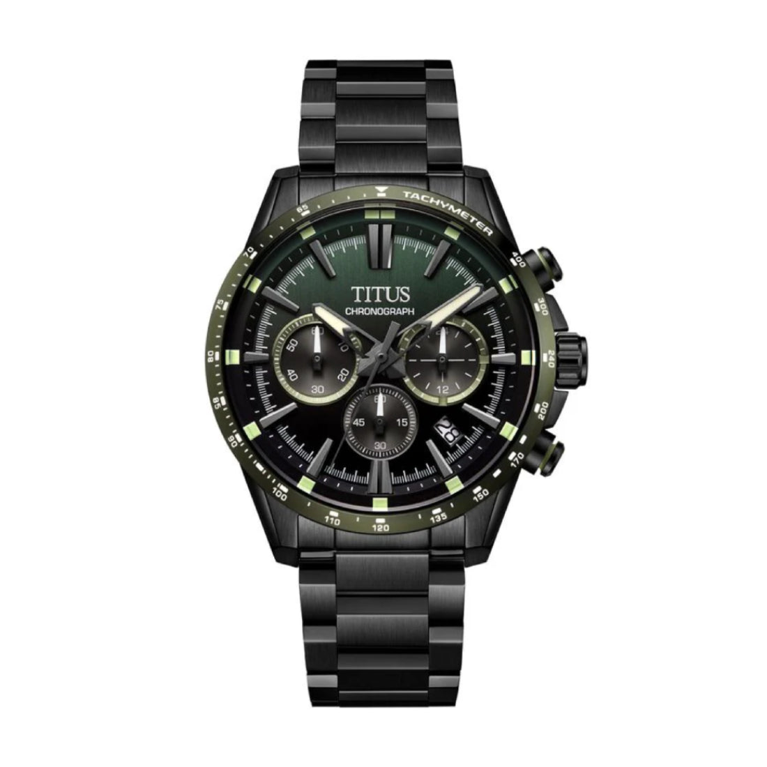 [MEN] Saber Chronograph Quartz Stainless Steel Watch [W06-03401-006]
