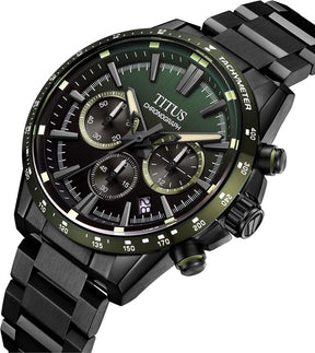 [MEN] Saber Chronograph Quartz Stainless Steel Watch [W06-03401-006]