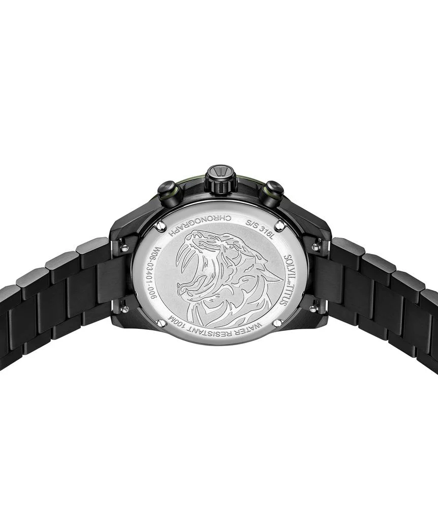 [MEN] Saber Chronograph Quartz Stainless Steel Watch [W06-03401-006]