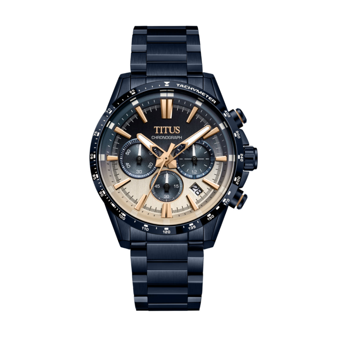 [MEN] Saber Chronograph Quartz Stainless Steel Watch [W06-03401-007]