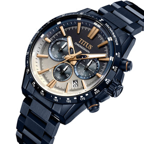 [MEN] Saber Chronograph Quartz Stainless Steel Watch [W06-03401-007]