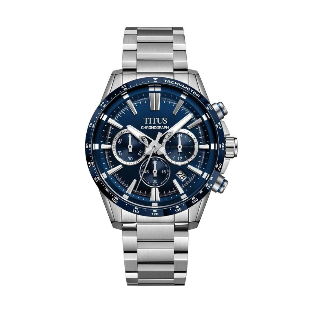 [MEN] Saber Chronograph Quartz Stainless Steel Watch [W06-03401-009]