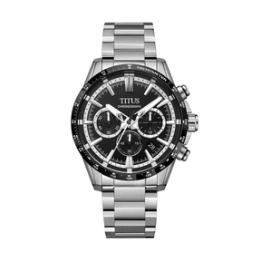 [MEN] Saber Chronograph Quartz Stainless Steel Watch [W06-03401-010]