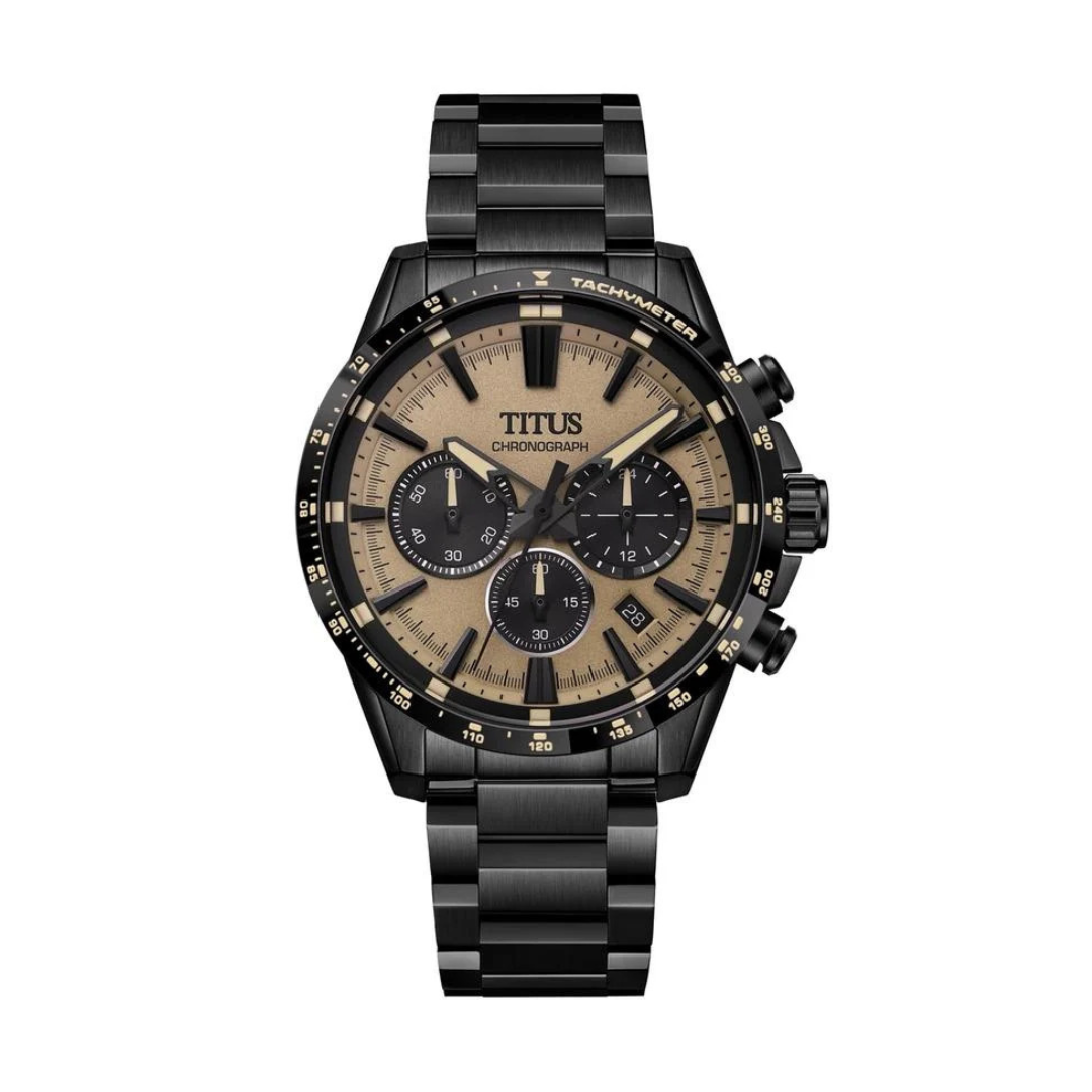 [MEN] Saber Chronograph Quartz Stainless Steel Watch [W06-03401-011]