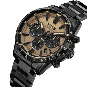 [MEN] Saber Chronograph Quartz Stainless Steel Watch [W06-03401-011]