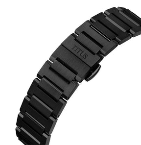 [MEN] Vinyl 3 Hands Mechanical Stainless Steel Watch [W06-03402-010]