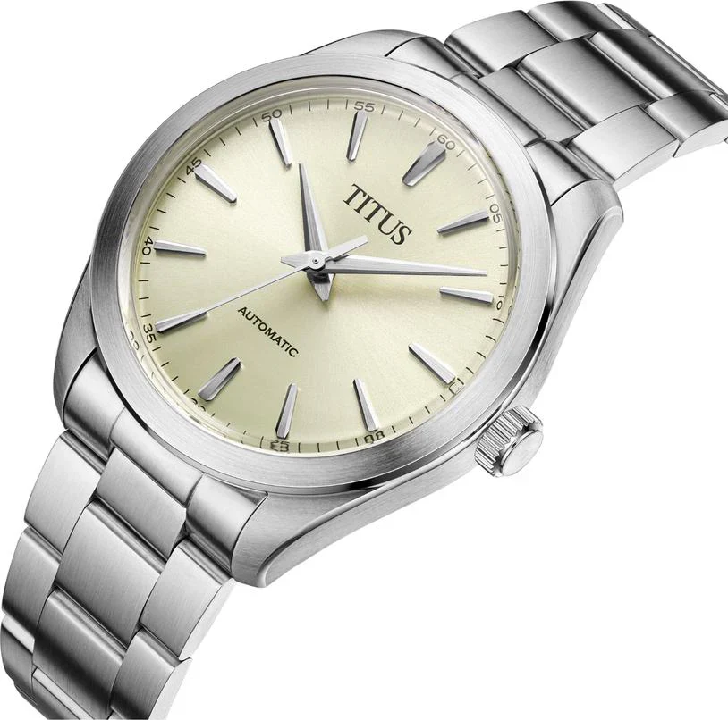 [MEN] Cervus 3 Hands Mechanical Stainless Steel Watch [W06-03403-001]