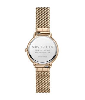 [WOMEN] Fashionista Multi-Function Day & Night Quartz Stainless Steel Watch [W06-03404-002]