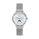 [WOMEN] Fashionista Multi-Function Day & Night Quartz Stainless Steel Watch [W06-03404-004]