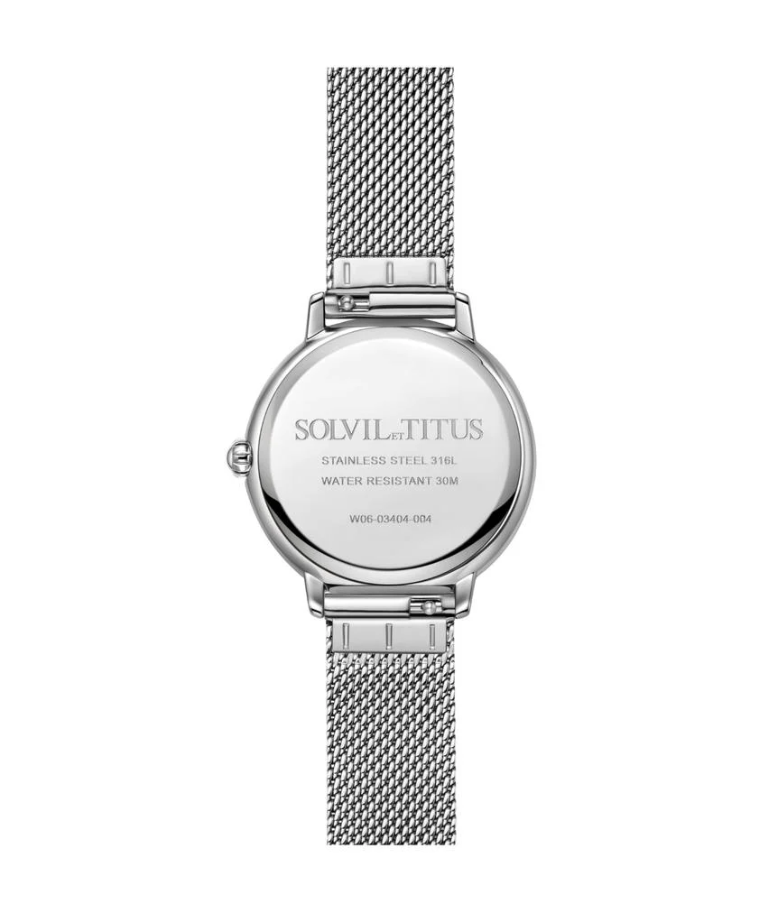 [WOMEN] Fashionista Multi-Function Day & Night Quartz Stainless Steel Watch [W06-03404-004]