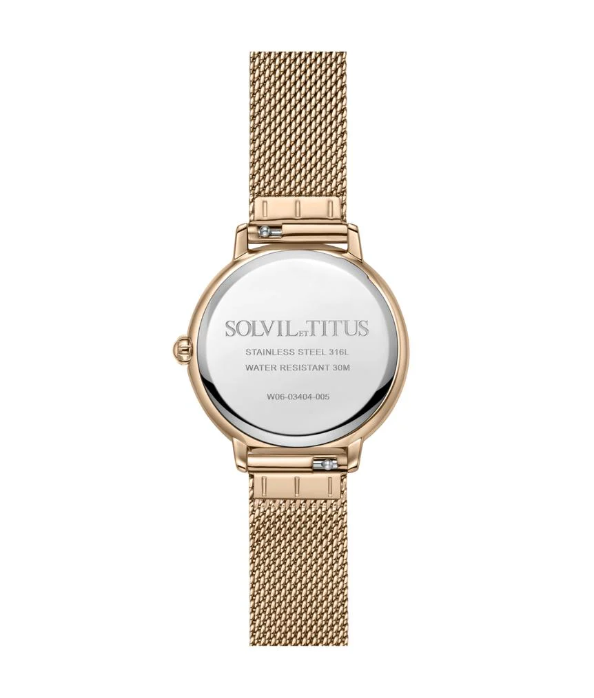 [WOMEN] Fashionista Multi-Function Day & Night Quartz Stainless Steel Watch [W06-03404-005]