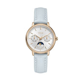 [WOMEN] Fashionista Multi-Function Day & Night Quartz Leather Watch [W06-03404-006]