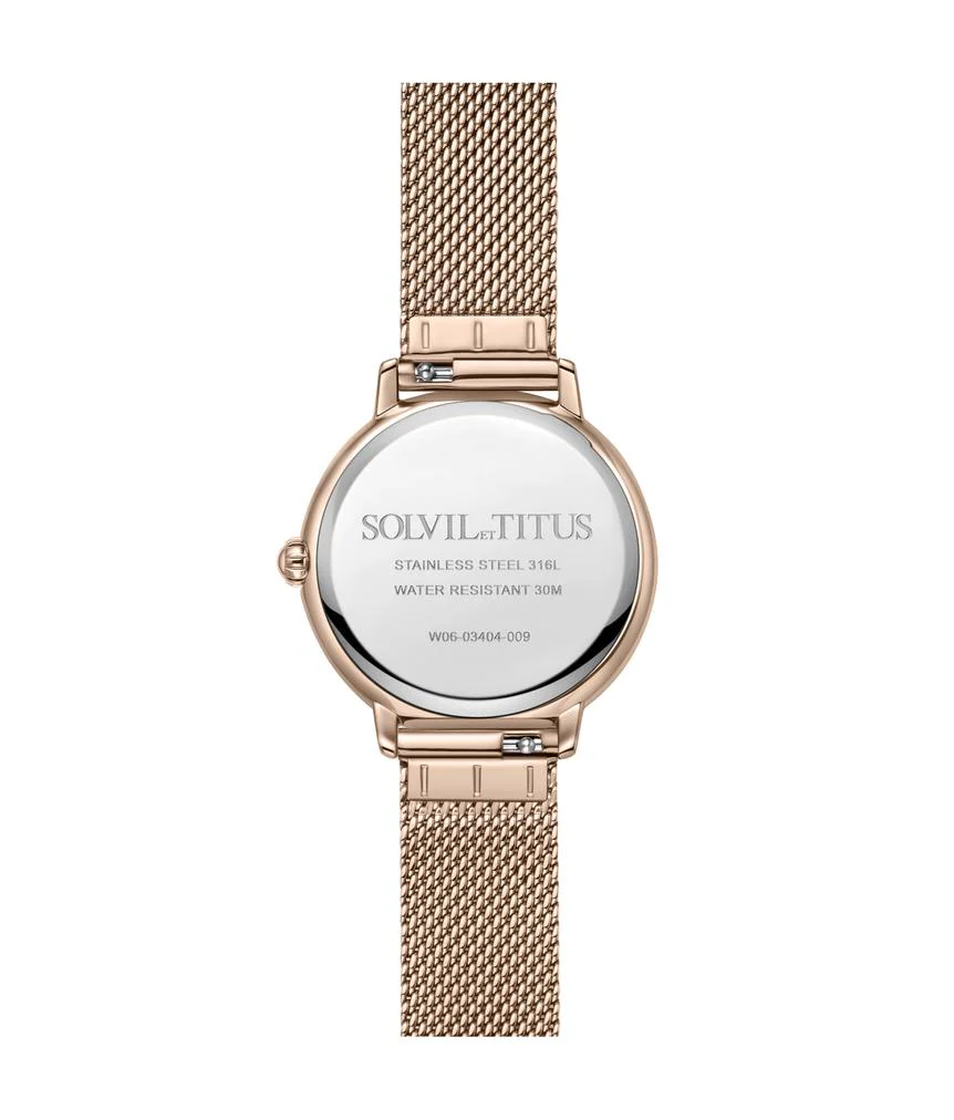 [WOMEN] Fashionista Multi-Function Day & Night Quartz Stainless Steel Watch [W06-03404-009]