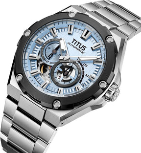 [MEN] Voyager Multi-Function Mechanical Stainless Steel Men Watch [W06-03410-001]