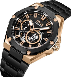 [MEN] Voyager Multi-Function Mechanical Stainless Steel Men Watch [W06-03410-003]