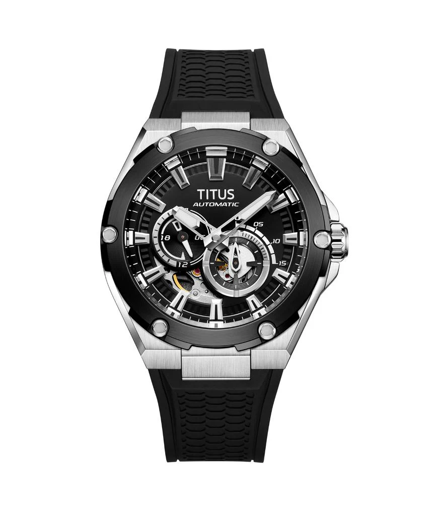 [MEN] Voyager Multi-Function Mechanical Silicon Men Watch [W06-03410-004]