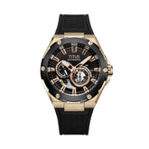 [MEN] Voyager Multi-Function Mechanical Silicon Men Watch [W06-03410-006]