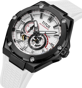 [MEN] Voyager Multi-Function Mechanical Silicon Men Watch [W06-03410-009]