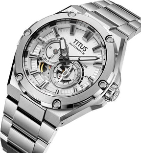 [MEN] Voyager Multi-Function Automatic Stainless Steel Men Watch [W06-03410-011]