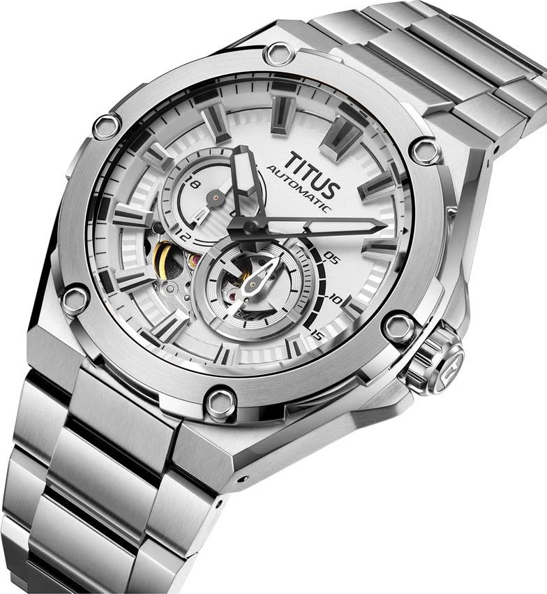 [MEN] Voyager Multi-Function Automatic Stainless Steel Men Watch [W06-03410-011]