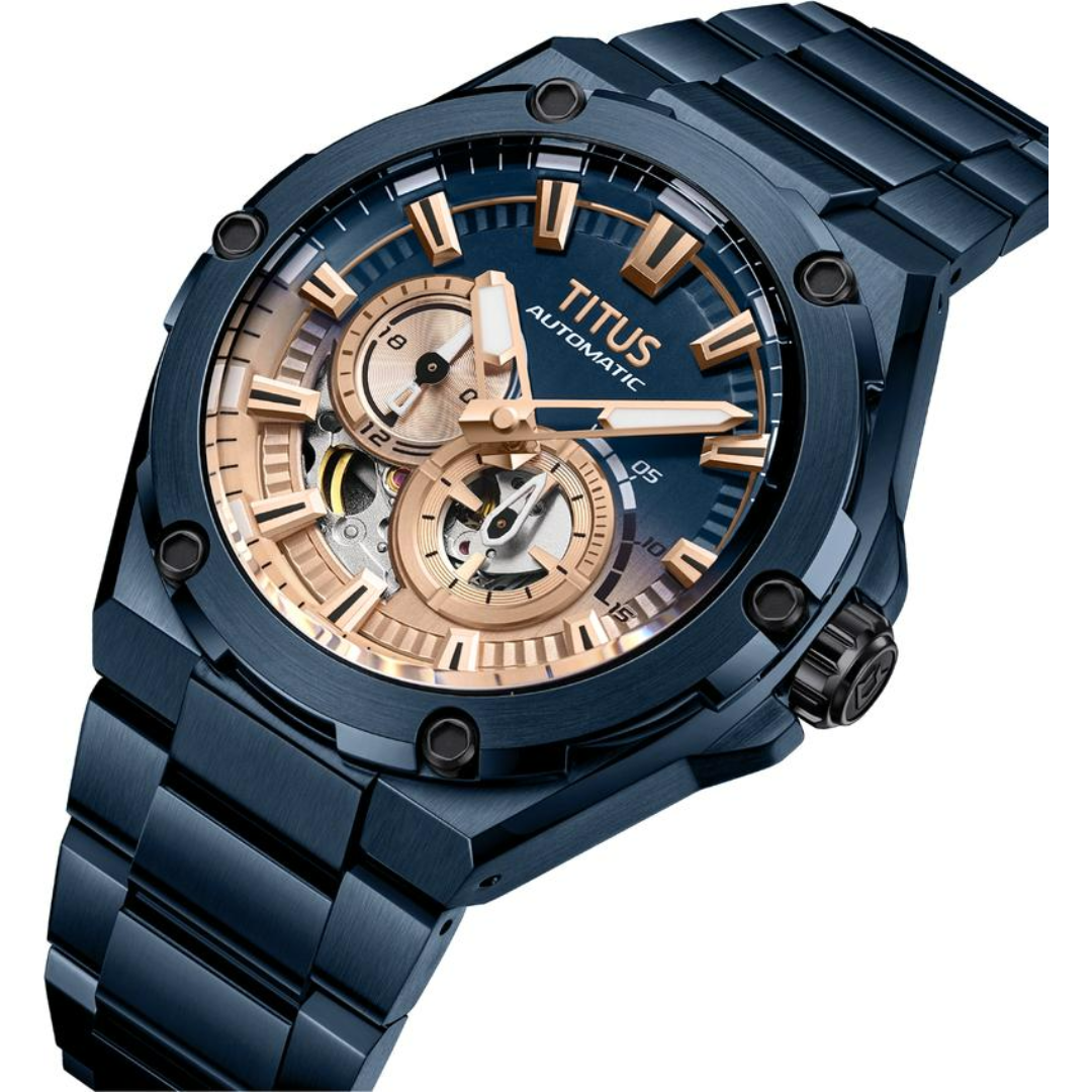 [MEN] Voyager Multi-Function Mechanical Stainless Steel Watch [W06-03410-015]