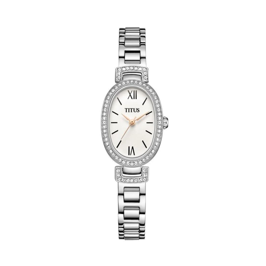 [WOMEN] Fair Lady 3 Hands Date Quartz Stainless Steel Watch [W06-03412-001]