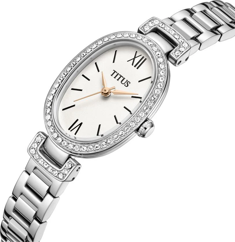 [WOMEN] Fair Lady 3 Hands Date Quartz Stainless Steel Watch [W06-03412-001]