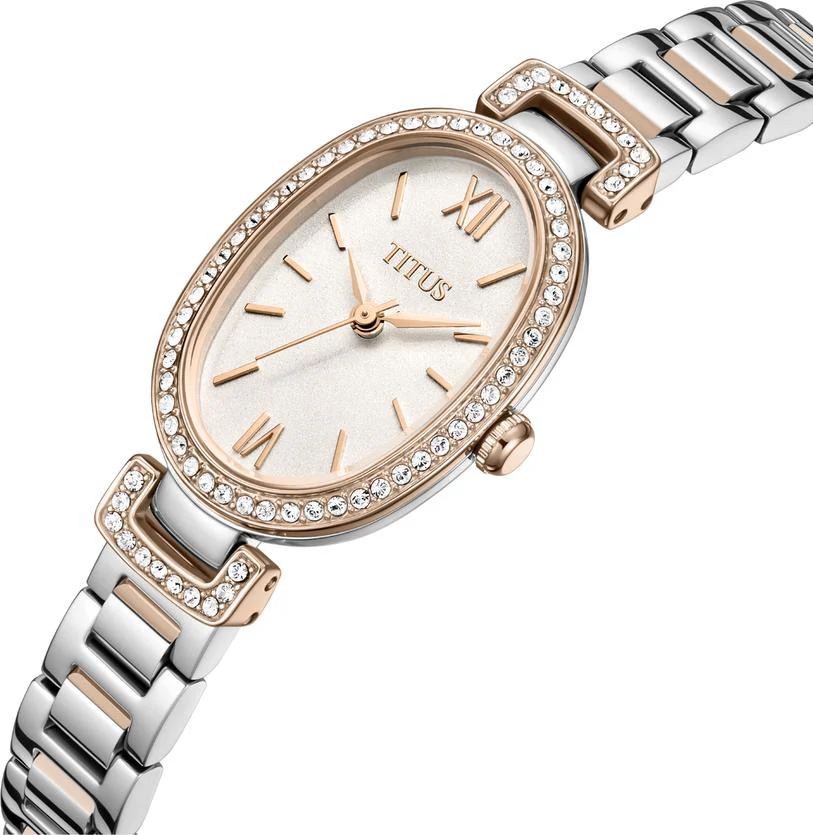 [WOMEN] Fair Lady 3 Hands Date Quartz Stainless Steel Watch [W06-03412-002]