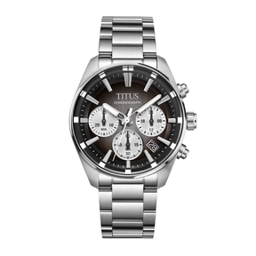 [MEN] Saber Chronograph Quartz Stainless Steel Watch [W06-03414-001]
