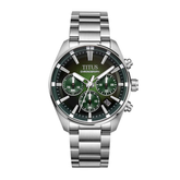 [MEN] Saber Chronograph Quartz Stainless Steel Watch [W06-03414-002]
