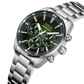 [MEN] Saber Chronograph Quartz Stainless Steel Watch [W06-03414-002]