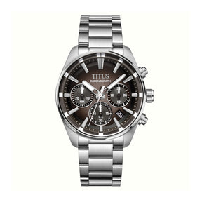 [MEN] Saber Chronograph Quartz Stainless Steel Watch [W06-03414-003]