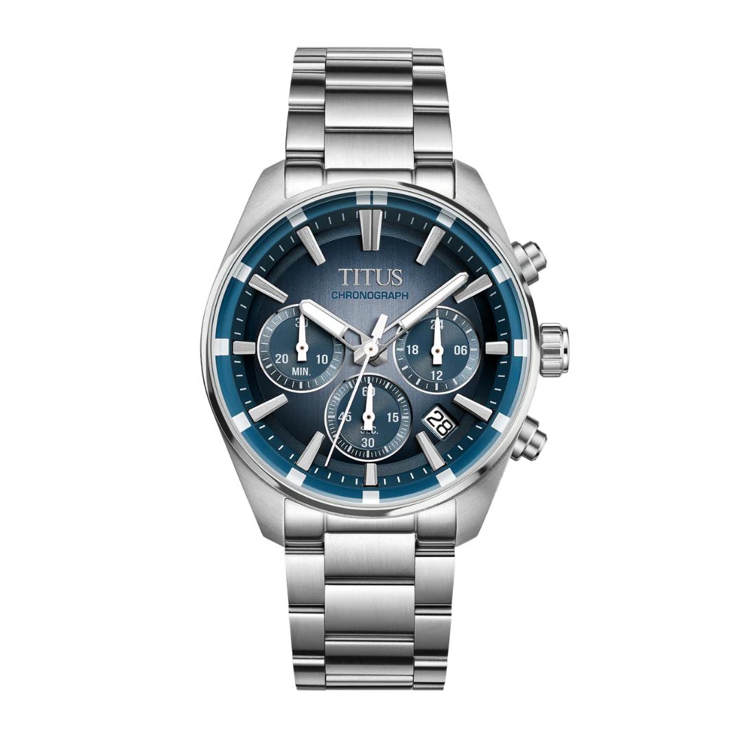 [MEN] Saber Chronograph Quartz Stainless Steel Watch [W06-03414-004]