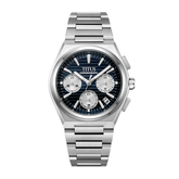 [MEN] Vinyl Chronograph Quartz Stainless Steel Watch [W06-03415-003]