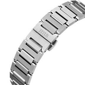[MEN] Vinyl Chronograph Quartz Stainless Steel Watch [W06-03415-003]