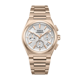 [MEN] Vinyl Chronograph Quartz Stainless Steel Watch [W06-03415-005]