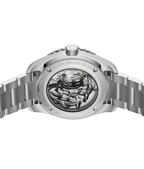 [MEN] Saber 3 Hands Date Automatic Stainless Steel Watch [W06-03423-001]