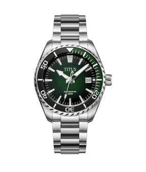 [MEN] Saber 3 Hands Date Automatic Stainless Steel Watch [W06-03423-002]