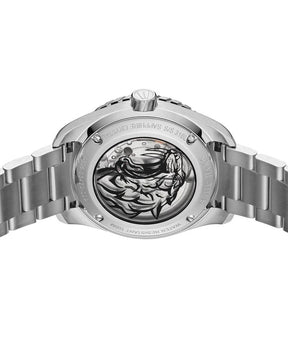 [MEN] Saber 3 Hands Date Automatic Stainless Steel Watch [W06-03423-002]