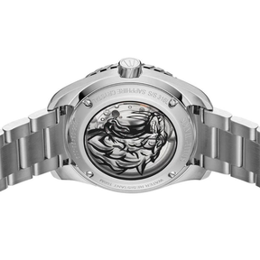 [MEN] Saber 3 Hands Date Automatic Stainless Steel Watch [W06-03423-002]