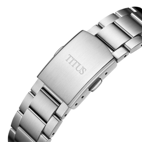 [MEN] Saber 3 Hands Date Automatic Stainless Steel Watch [W06-03423-002]