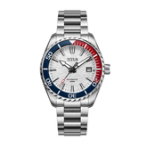 [MEN] Saber 3 Hands Date Automatic Stainless Steel Watch [W06-03423-003]