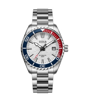 [MEN] Saber 3 Hands Date Automatic Stainless Steel Watch [W06-03423-003]