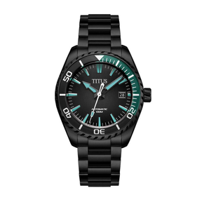 [MEN] Saber 3 Hands Date Automatic Stainless Steel Watch [W06-03423-005]