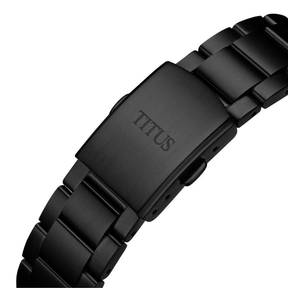 [MEN] Saber 3 Hands Date Automatic Stainless Steel Watch [W06-03423-005]