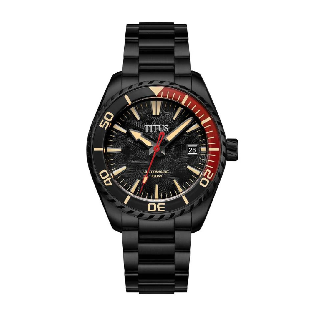 [MEN] Saber 3 Hands Date Automatic Stainless Steel Watch [W06-03423-006]